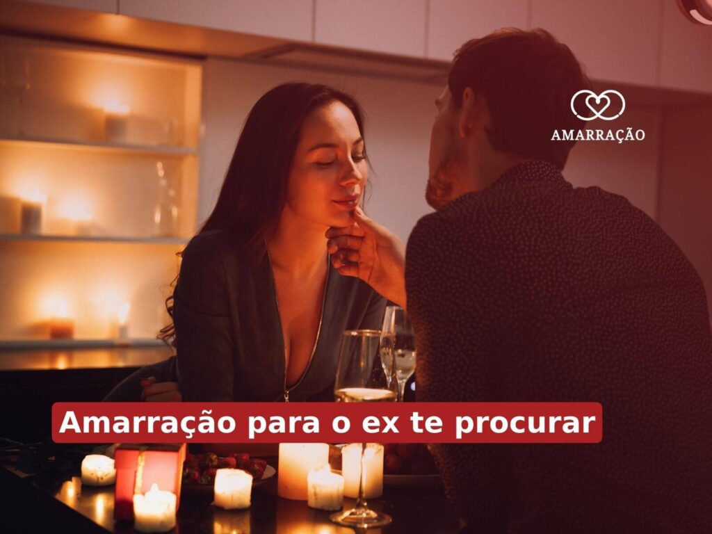 Amarração para fazer ele pensar em mim e me procurar